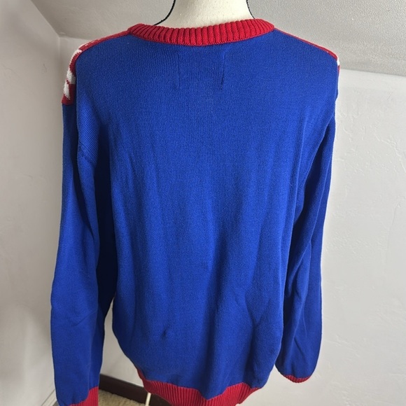 Hybrid Holiday Sweater Cheers Ugly Christmas Sweater Cup Holder Size M - Picture 5 of 8